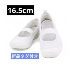 TOPVALU トップバリュ バレーシューズ 上履き ホワイト16.5cm