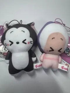 ディズニー キャラクター P-PATCHマスコット ぬいぐるみ　2体セット