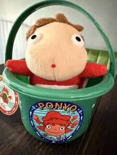 ジブリ 崖の上のポニョ ぬいぐるみ バケツ セット