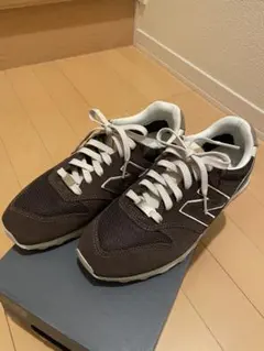 New Balance 966 ブラウン スニーカー