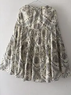 MILKFED ロングフレアスカート シェルプリント　貝柄のサムネイル