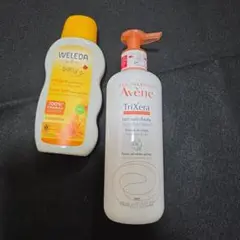 ベビーオイル&保湿ミルク