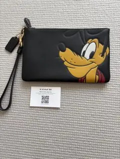 COACH プルート レザーポーチ