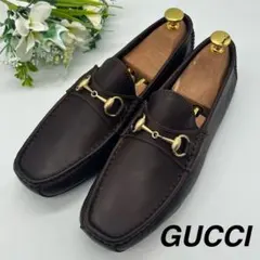 グッチ　GUCCI ドライビングシューズ　ホースビット　ローファー　革靴