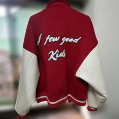 2026年最新】A FEW GOOD KIDS カラー：レッド系 メンズ スタジャンの 