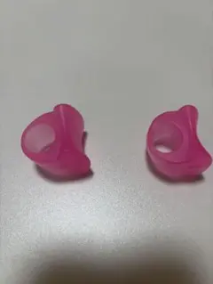 外反母趾対策 シリコンぷにぷにサポーター ピンク 2個セット　M