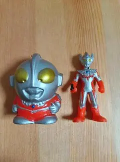 ウルトラマン 指人形 ・フィギュア 2点