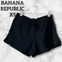 良品✨BANANA REPUBLIC 【XS】黒　ショートパンツのサムネイル