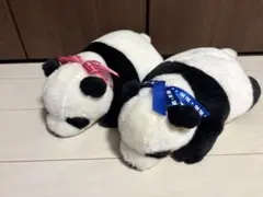 上野動物園 シャオシャオ レイレイ ぬいぐるみ 暁暁 蕾蕾 ペアパンダ