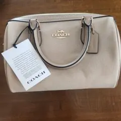 COACH シグネチャー ミニボストンバッグ