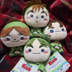 忍たま乱太郎　もちぴこぬいぐるみ　第九弾　第十弾　4体セット　まとめ売り