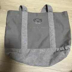ボリス トートバッグ A4可 肩掛け コーデュロイ しまむら ミッフィー
