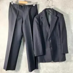 Burberrys　スーツ　セットアップ　テーラード　スラックス　ネイビー　無地