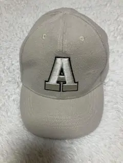 ZARA ベージュ A 刺繍キャップ　キッズ　ベビー