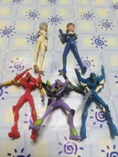 エヴァンゲリオン　ガチャフィギュア5個