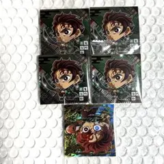 鬼滅の刃　デフォルメシール　ウエハース 其ノ十四　竈門炭治郎×5