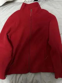 L.L.Bean 赤 フリースジャケット古着平成y2k