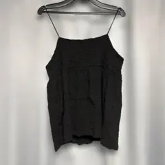Green Parks カットJQキャミソール ビスチェ 黒 Fサイズ 春夏のサムネイル