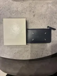 マルジェラ　財布Maison Margiela ネイビー コインケース