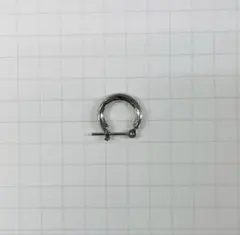 Pt900 プラチナ フープピアス 両耳用 シンプル - メルカリ