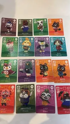 あつまれ どうぶつの森 アミーボカード まとめ売り！バラ売り可能