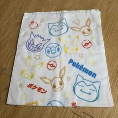 ポケモン フェイスタオル キャラクター総柄のサムネイル