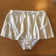 新品未使用‼️DHOLIC水着 スイムスカートパンツ 体型カバー 白 アイボリーSのサムネイル