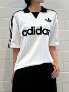 adidas ADICOLOR POLY TEE ゲーム Tシャツ 白 ユニT - メルカリ