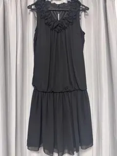 COMME CA ISM ノースリーブワンピース ブラック