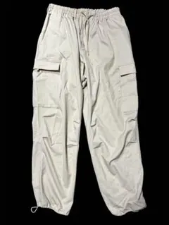 Y-3 ベージュ カーゴパンツ M