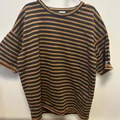 Champion 半袖ストライプTシャツ Mサイズ