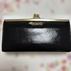 LANVIN en Bleu ブラック 長財布