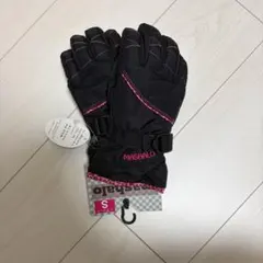 MASHALO スキースノボーグローブ S ブラック/ピンク