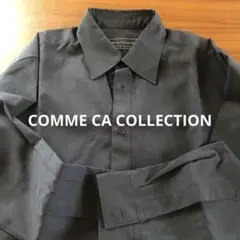 【新品・未使用】COMME CA COLLECTION コムサ 黒 長袖シャツ