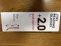 JINS +2.0 リーディンググラス　ブルーライトカット