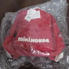 ミキハウス mikihouse キッズ リュック ロゴ レトロ　B級品