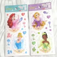 ディズニープリンセス 傘デコレーションシール 目印代わりに貼ってもいいかも？