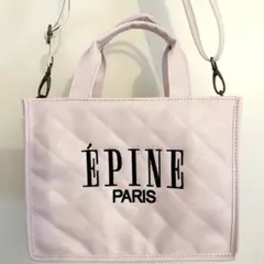 宝島社 epine ムック本 ピンク ショルダーバッグ