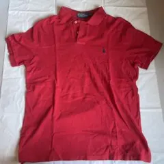 Polo by Ralph Lauren レッド ポロシャツ Lサイズ