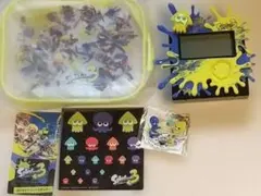 スプラトゥーン3楽天ブックス特典セット+【不備有】ナワバリバトルサウンドクロック