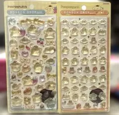 【正規品】ボンボンドロップシール　サンリオ　第2弾　ミニ　ポムポムプリン　セット