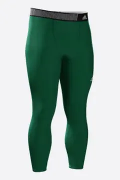 未使用品【アディダス】テックフィット トレーニングタイツ スポーツレギンス 緑