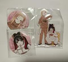 着せ恋 オンラインくじ レオパード アクスタ 缶バッジ