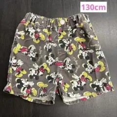 ミッキーマウス 半ズボン　ハーフパンツ　130