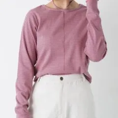 ehka sopo ボーダーホルターネックカットソーのサムネイル