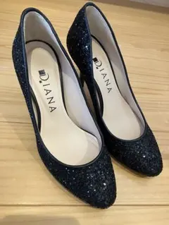 Diana グリッター パンプス　ダイアナ　パンプス