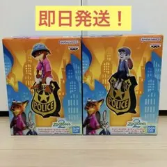 ズートピア2 モニタートップフィギュア ニック・ワイルド ジュディ・ホップス