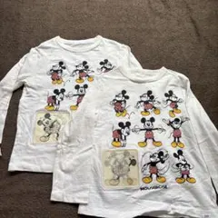 babyGAP×Disney ミッキー ロンT 白