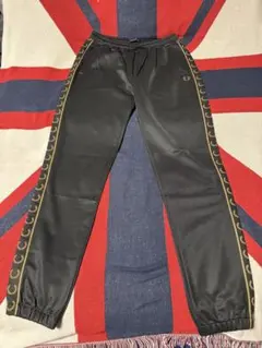 Fred Perry ブラック トラックパンツ S