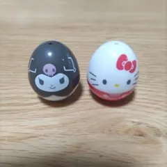 サンリオ　おきあがりこぶし　ハローキティ　クロミ